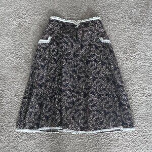Vintage Gunne Sax Floral Prarie Skirt